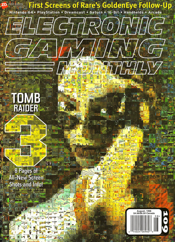 Electronic Gaming Monthly Issue 109 (August 1998) cover